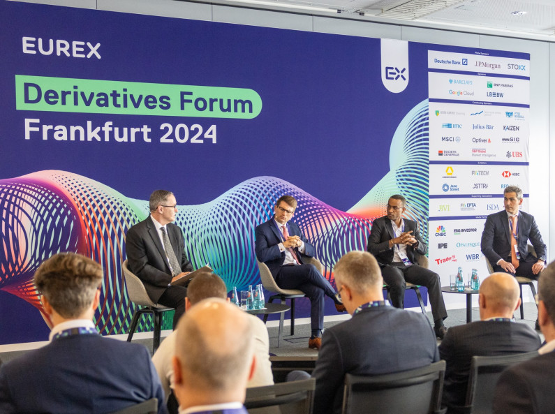 finccam at the Eurex Derivatives Forum in Frankfurt